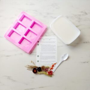 DIY bloemen zeep kit